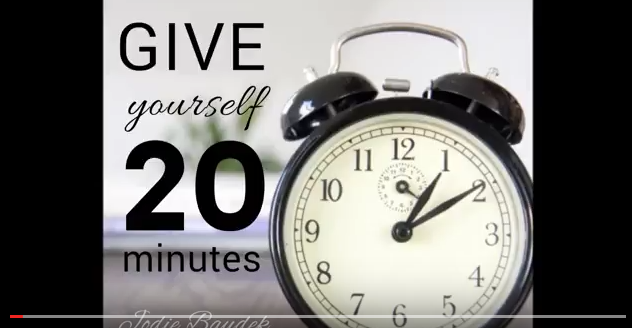 The Importance of 20 Minutes